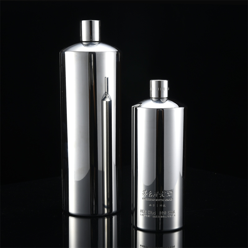 2025年推出新款不锈钢酒壶500ml